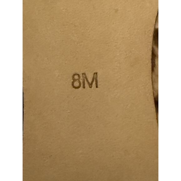 TORY BURCH Leopard Calf Hair Logo GIGI Round Toe Heels Pumps Size 8M MSRP $328 - Picture 9 of 11